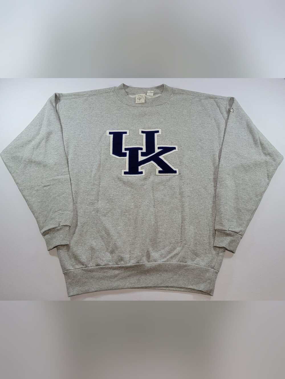 Vintage University of Kentucky UK Wildcats E.T.P Organic Cotton Grey Sweatshirt